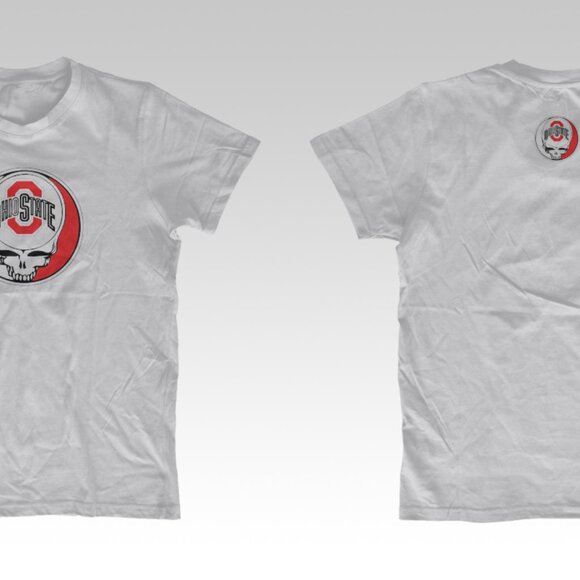 OSU Grateful Dead Ohio State parody t-shirt Buckeyes Stealie - Picture 4 of 4